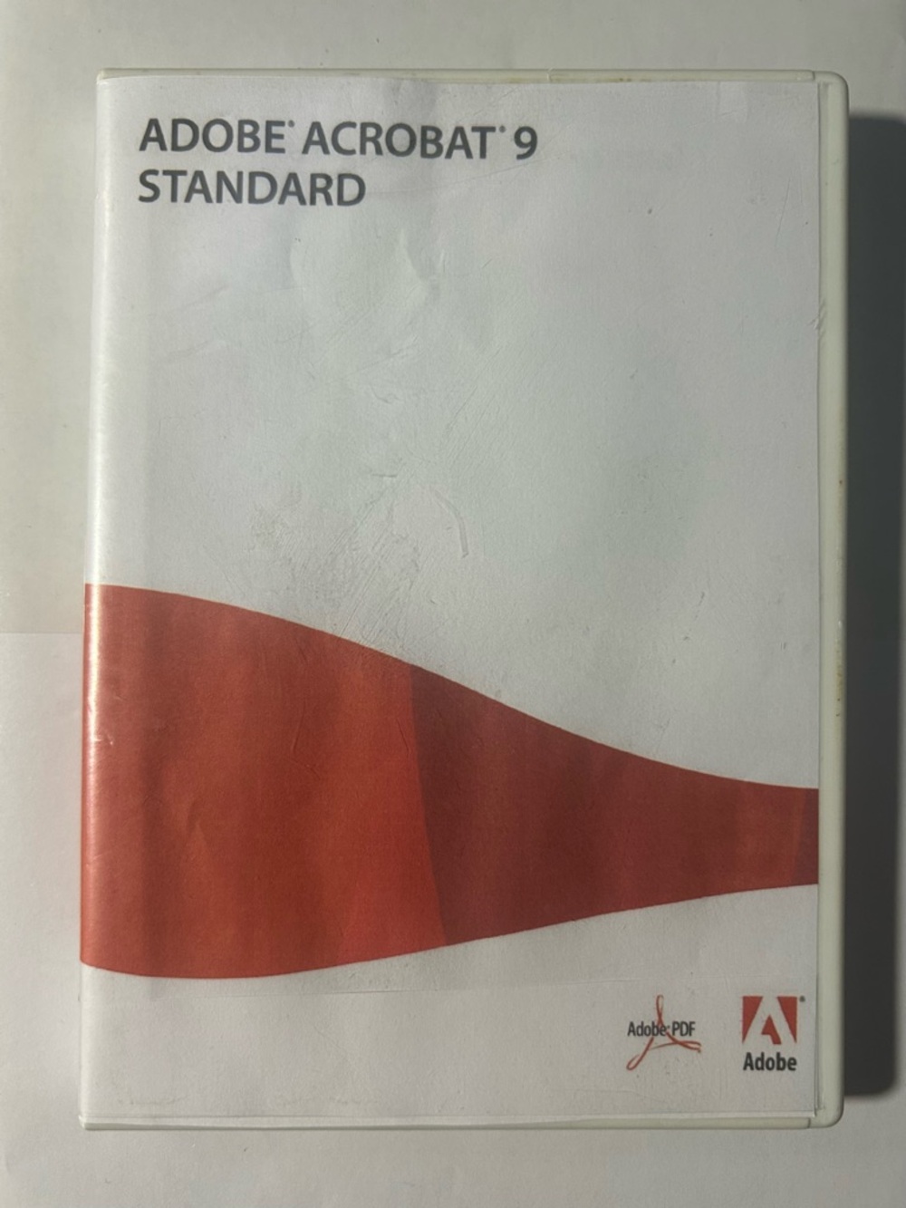 Adobe Acrobat 9 Standard Software DVD - Key For Windows
